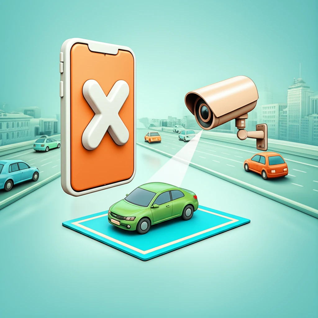 여주시 주정차 단속 CCTV 이미지