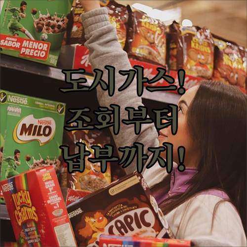 인천도시가스 모바일 홈페이지 요금 조회 및 납부 방법
